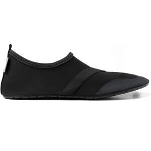 FITKICKS Active Men's Footwear Foldable Water Shoes - Black - Small (7-8)